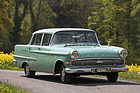 Opel Kapitän P 2.6 (1960) – Veronika, der Lenz ist da: blühende Landschaften und ein Opel in sommerlicher Farbe (1960)