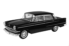 Opel Kapitän P2 (1959) - mit gradlinigem europäischem Design
