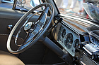Opel Kapitän - viel Chrom auch im Interieur - am 2. TCS Youngtimer und Classictreffen in Pratteln im Jahr 2016