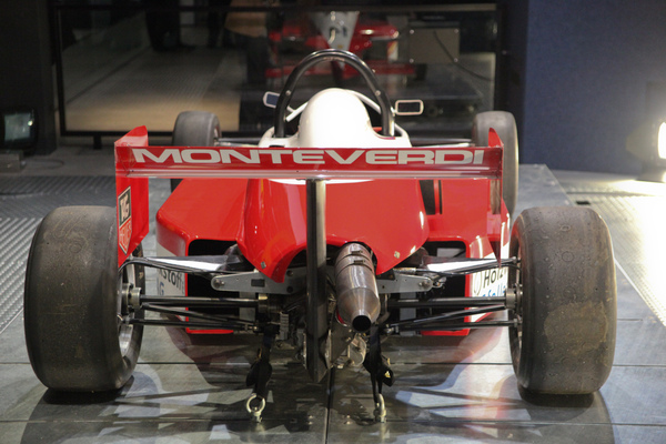 Opel-Lotus Formel Lotus Team Monteverdi (1993) - im Rahmen der Ausstellung "Faszination Monteverdi" im Verkehrshaus Luzern (6.1.-6.4.2015)