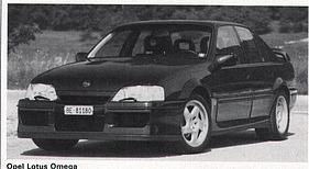 Opel Lotus Omega