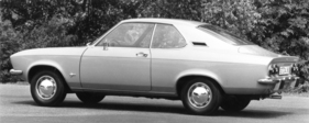 Opel Manta (1971) - mit den praktischen Ausstellfenstern hinten