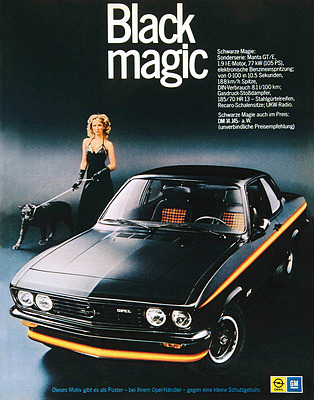 Opel Manta (1972) - die "Black Magic" Spezialversion