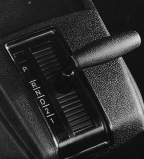 Opel Manta (1978) – Die GM-Dreistufen-Vollautomatik war für alle Manta-Modelle auf Wunsch und gegen Mehrpreis lieferbar