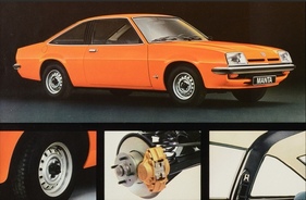 Opel Manta (1978) – Mit Features wie einer Sicherheitsgurtführung mit verstellbarem Führungsarm