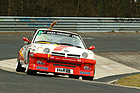 Opel Manta (1981) am ersten VLN-Rennen der Saison von 2019 (65. ADAC Westfalenfahrt) am Nürburgring