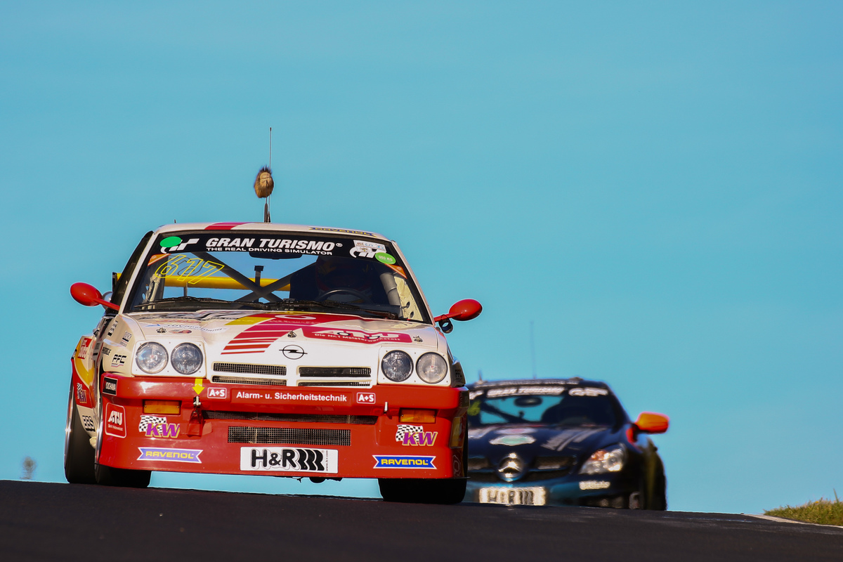 Opel Manta (1981) beim 8. Lauf der VLN 2018 (50. ADAC Barbarossapreis)
