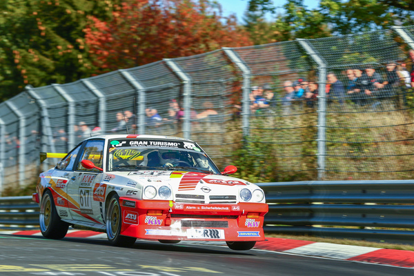 Opel Manta (1981) beim 8. Lauf der VLN 2018 (50. ADAC Barbarossapreis)