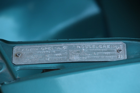 Opel Manta 2.0 S (1980) - das Typenschild