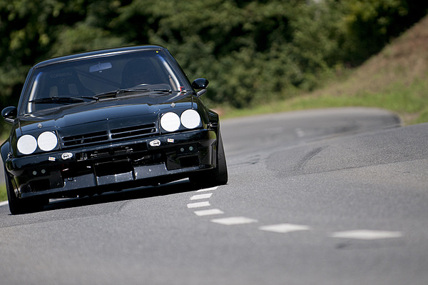 Opel Manta B (1979) mit Startnummer 165 an der 5. Bergprüfung Altbüron 2011