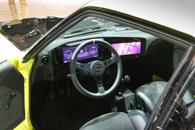 Opel Manta GSe Elektro (2020) - Interieur des Restomod-Manta vom Opel - Auto Zürich 2021