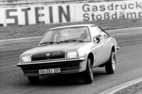 Opel Manta GT/E (1976) – serienmässig mit Bilstein-Gasdruckstossdämpfern für eine sichere Strassenlage