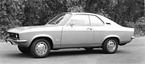 Opel Manta L (1971) - typische Coupé-Statur