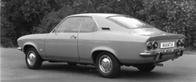 Opel Manta L (1972) - Ferrari-Anklänge am Heck
