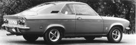 Opel Manta Rallye (1972) - einige Designelemente erinnerten an Ferrari-Sportwagen