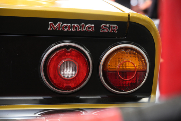Opel Manta SR 1900 S (1972) - ein Hauch Ferrari-Optik - Sonderschau "Rivalen" an der Bremen Classic Motorshow 2020