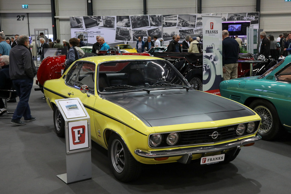 Opel Manta SR (1972) - auf dem Stand von Franks Originale - Swiss Classic World Luzern 2024
