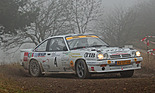 Opel Manta i200 - am Start der ADAC Rallye Köln-Ahrweiler 2012 mit Bertram Altena (Startnummer 4)