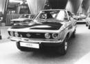 Opel Manta - mit dem 1970 herausgebrachte Coupé schielt Opel auf sportlich orientierte Menschen - gezeigt am Genfer Autosalon 1971