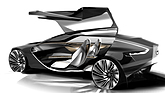 Bild: Opel Monza Concept (2013) - Designzeichnung