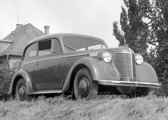 Bild: Opel Olympia (1947) – als zweitüriger "Coach"
