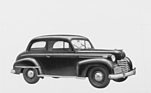 Opel Olympia (1951) - mit stark akzentuiertem Gesicht