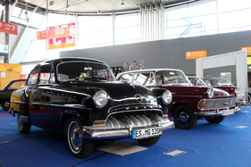 Opel Olympia (1953) - 115 km/h schnell war diese Limousne damals - Retro Classics Stuttgart 2014