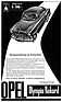 Opel Olympia Rekord (1953) - in der Werbung - Strassenhaltung ist Sicherheit