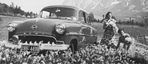 Image: Opel Olympia Rekord (1953) - in the most beautiful surroundings