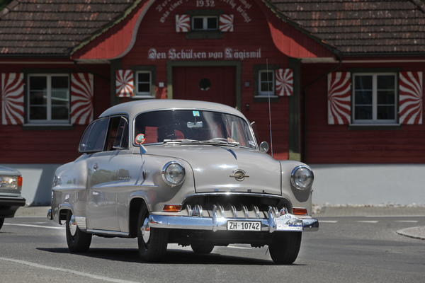 Opel Olympia Rekord (1953) - mit Pontonform - Oldtimer in Obwalden (O-iO) 2019