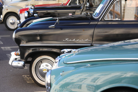 Opel Olympia Rekord (1956) - zwischen anderen Brot-und-Butter-Autos - Older Classics August 2024