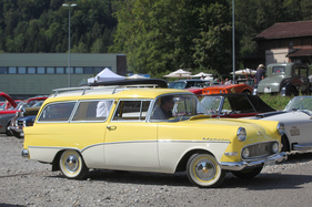 Opel Olympia Rekord Caravan (1959) - zweitüriger Station Wagon - Albisgütli Classic Cars & Bikes August 2022