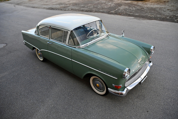 Opel Olympia Rekord P1 (1959) - als Lot 140 angeboten an der Frühlingsversteigerung der Oldtimer Galerie Toffen am 25. März 2023