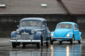 Opel Olympia - ein Opel-Klassiker vor dem Käfer - OSMT Zug im September 2017
