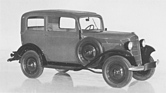 Opel P4 (1935) - als zweitürige Spezial-Limousine mit 23 PS