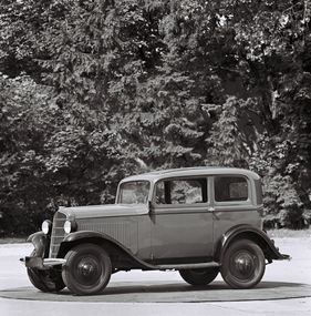 Opel P4 (1935) - designmässig noch nahe am 1,2-Liter