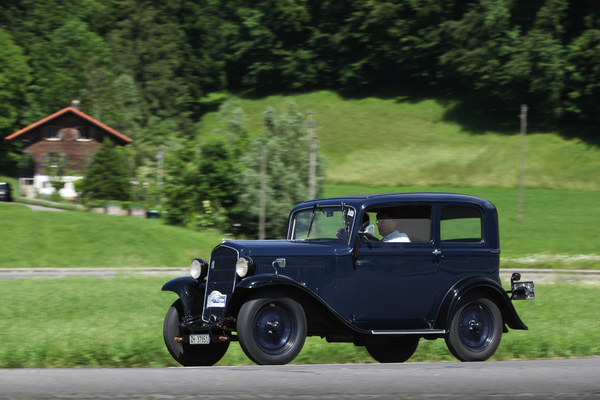 Opel P4 (1939) - Vorkriegs-Opel auf der Rundfahrt - Oldtimer in Obwalden (O-iO) 2019