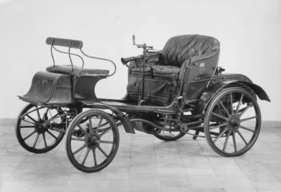 Opel Patentmotorwagen System Lutzmann (1899) - Höchstgeschwindigkeit 18 km/h