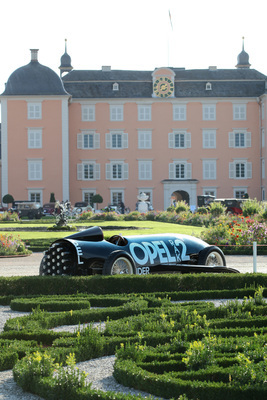 Opel Rak 2 (1928) - vor dem Schloss - Classic-Gala Schwetzingen 2018