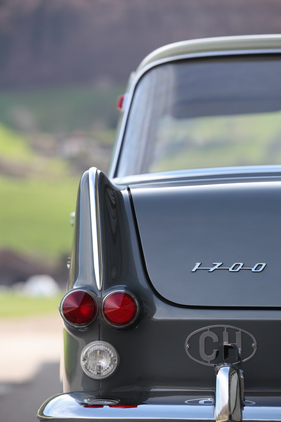 Opel Rekord 1700 (1962) - angedeutete Flossen, ideale Peilkanten