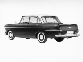 Opel Rekord (1960) - Rundumsicht 92% dank Panoramaverglasung vorne und hinten