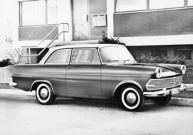 Opel Rekord (1961) - als zweitürige Limousine, nicht zu verwechseln mit dem Coupé