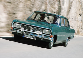 Opel Rekord B (1966) - was only built for about a year as a temporary solution (1966)