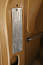 Opel Rekord C 1900 (1971) - Chassis-Plakette