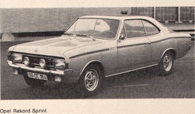 Opel Rekord Coupé (1,9-Liter-S-Motor)