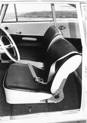 Opel Rekord Coupé (1962) - Interieur des Testwagens