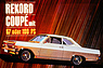 Opel Rekord Coupé (1964) – für 8015 oder 9310 Mark (© Adam Opel AG, 1964) Opel Rekord Coupé (1964) – für 8015 oder 9310 Mark (© Adam Opel AG, 1964)