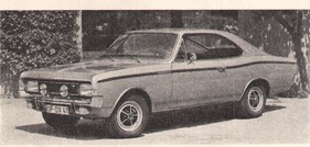 Opel Rekord Coupé Mit 1,7-Liter-S-Motor