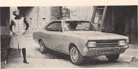Opel Rekord Coupé Mit 1,7-Liter-S-Motor: