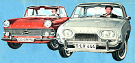 Artikelbild Opel Rekord Coupé and Ford 17 M TS - two old acquaintances in sporty dress from 1962